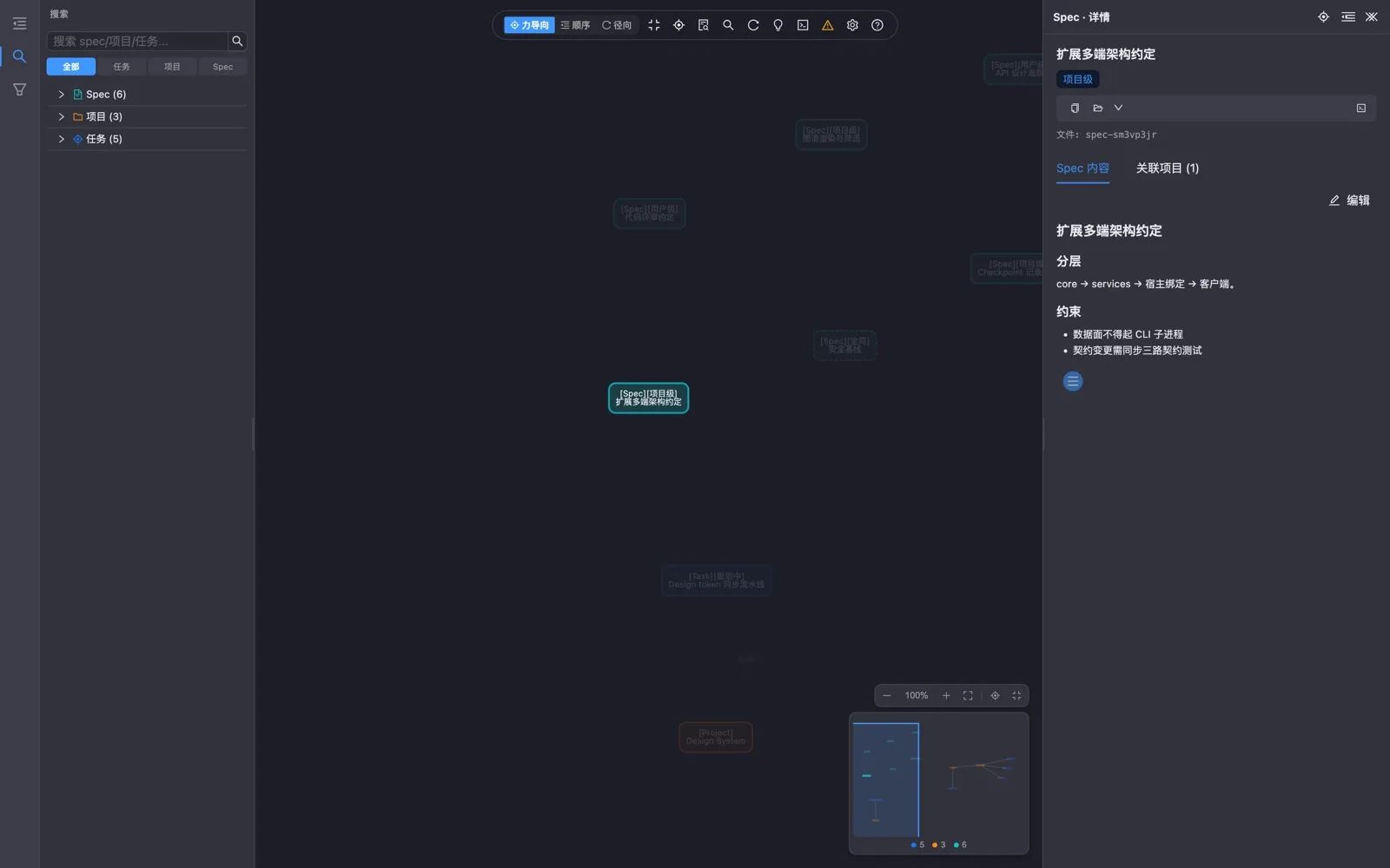 Spec reader